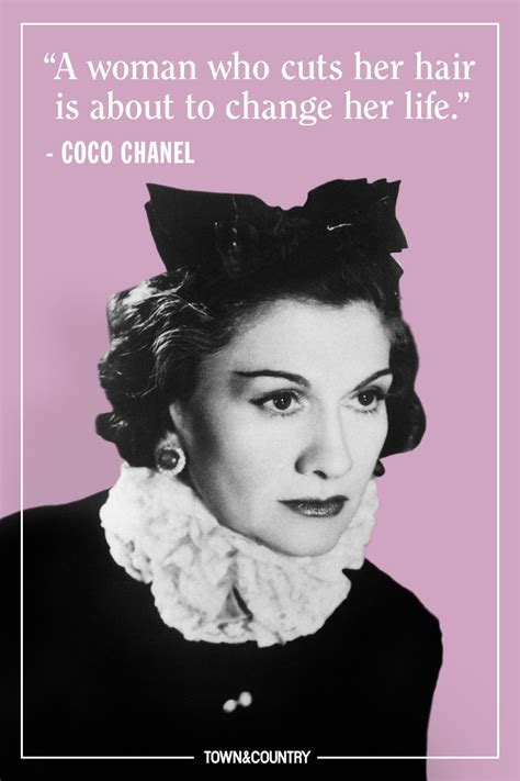 coco chanel hair quote|coco chanel quotes today.